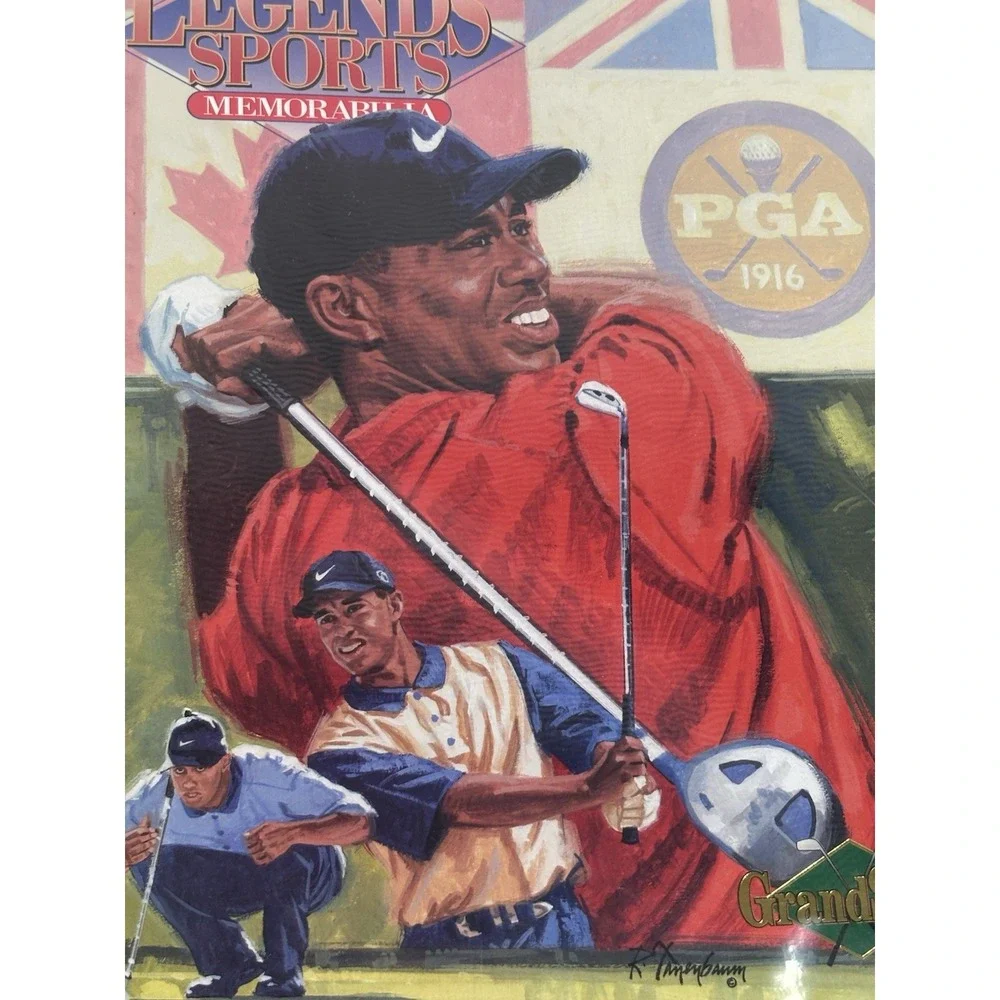LEGENDS SPORTS MAGAZINE VOL 13 # 1 TIGER WOODS HOBBY EDITION # 112‎ New